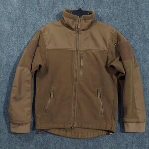 Condor Jacket Mens Small Brown Fleece Softshell Tactical Military Hiking Hunting